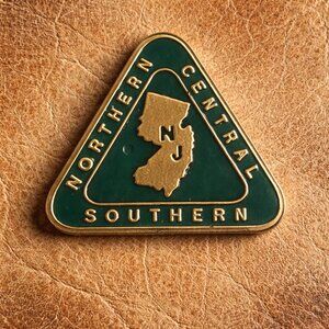 New Jersey Garden State Lapel Pin